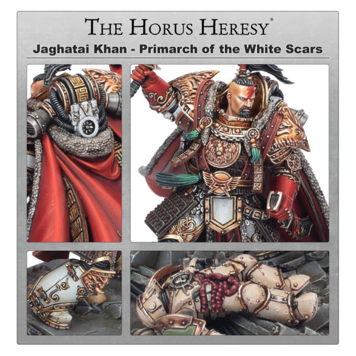 LEGIONES ASTRATES LOYALIST - Jaghatai Khan, Primarch of The White Scars Legion