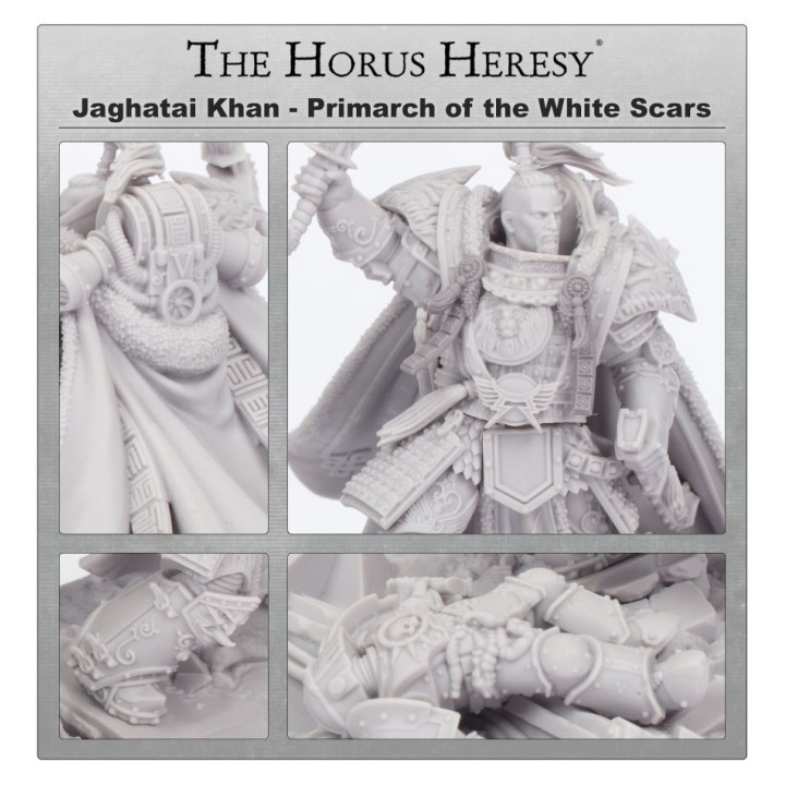 LEGIONES ASTRATES LOYALIST - Jaghatai Khan, Primarch of The White Scars Legion