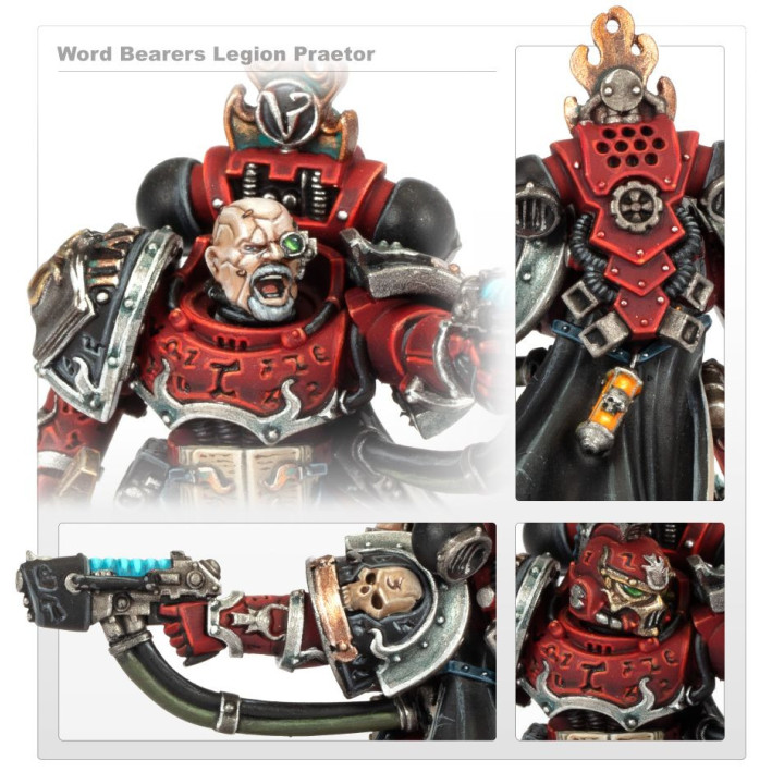 Word Bearers - Legion Praetor - LEGIONES ASTRATES TRAITOR