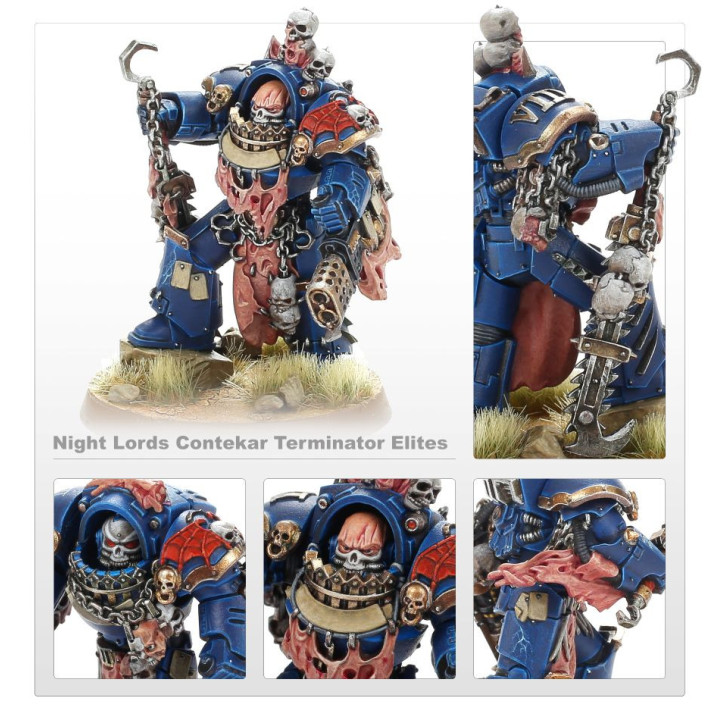 Night Lords - Contekar Terminators - LEGIONES ASTRATES TRAITOR