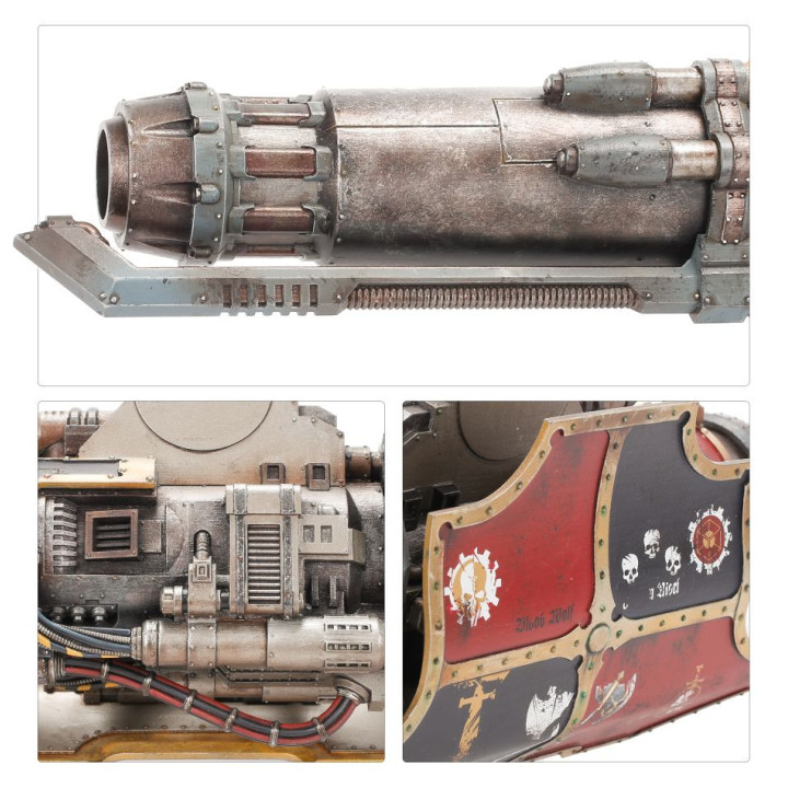 MECHANICUM - Warlord Titan Mori Quake Cannon