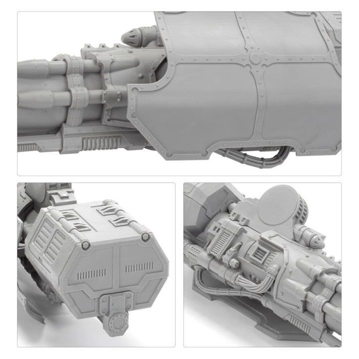 MECHANICUM - Warlord Titan Mori Quake Cannon
