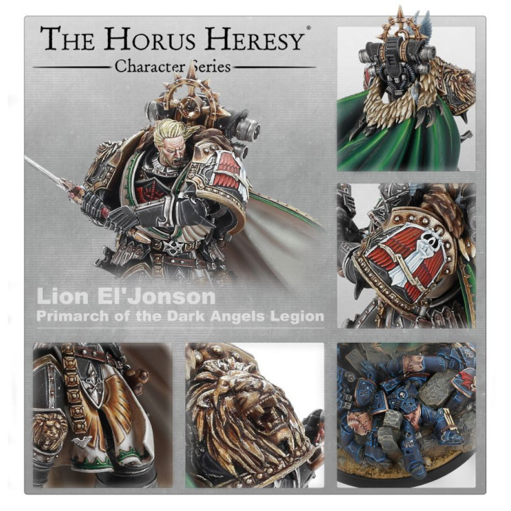 LEGIONES ASTRATES LOYALIST - Lion El'Jonson, Primarch of the Dark Angels Legion