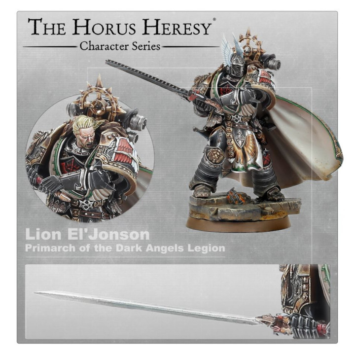 LEGIONES ASTRATES LOYALIST - Lion El'Jonson, Primarch of the Dark Angels Legion