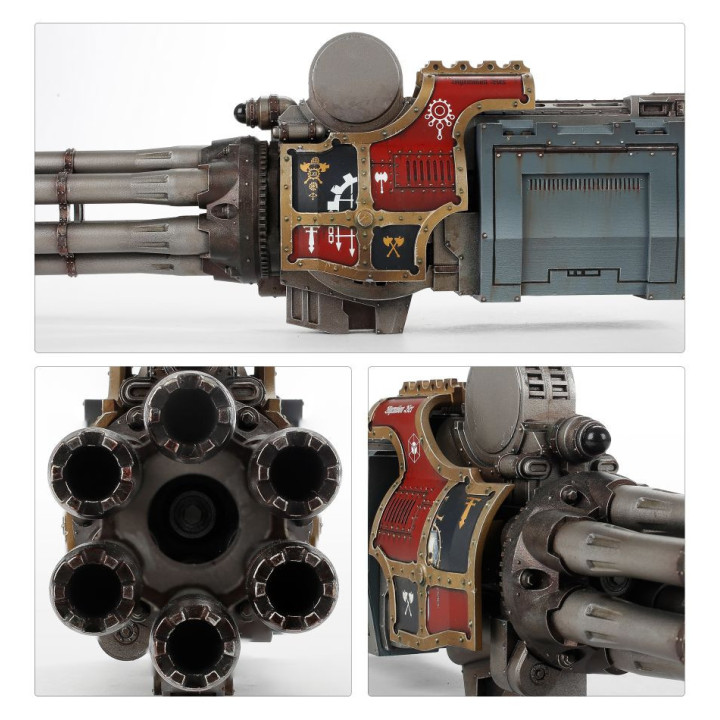 MECHANICUM - Warlord Titan Macro Gatling Blaster