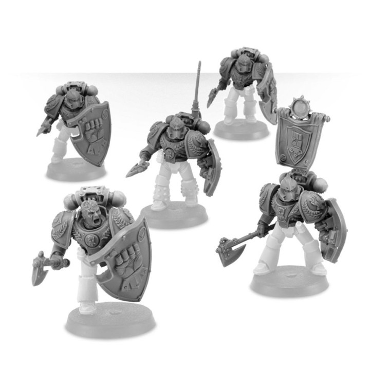ARMES - Imperial Fists – Phalanx Warder Squad Upgrade Set