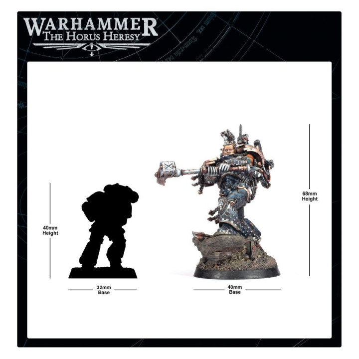 FORCE ORGANISATION - Ferrus Manus, Primarch of the Iron Hands Legion