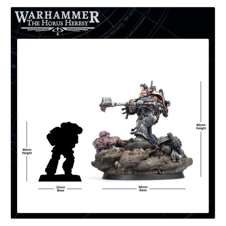 FORCE ORGANISATION - Ferrus Manus, Primarch of the Iron Hands Legion