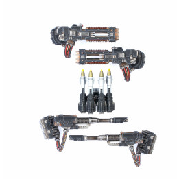 Deredeo Dreadnought Weapons Set 2 - LEGIONES ASTRATES TRAITOR