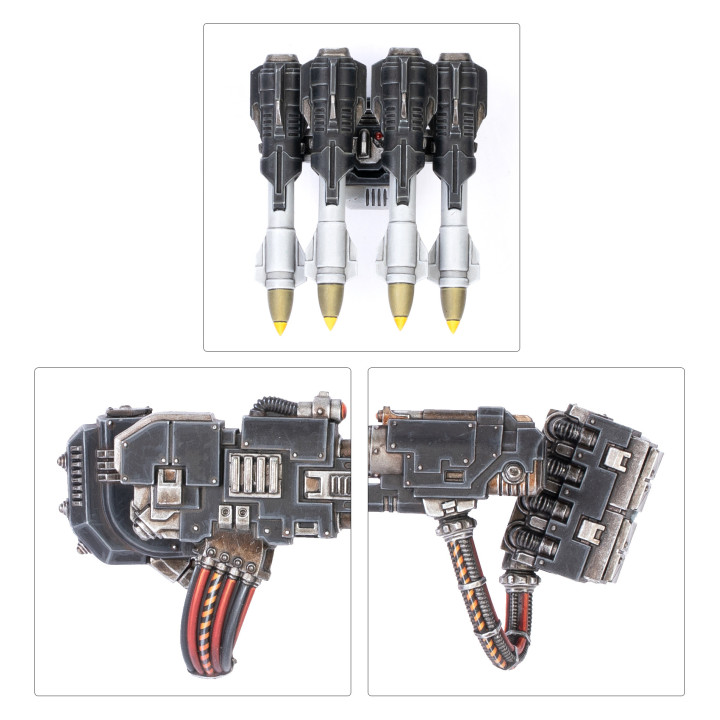 LEGIONES ASTRATES TRAITOR - Set d'Armes de Dreadnought Deredeo 2