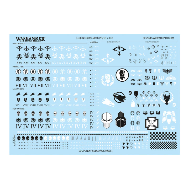 Legionskommando-Upgradeset - LEGIONES ASTRATES TRAITOR