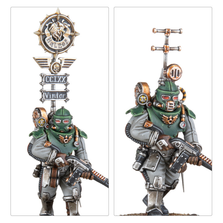 FIGURINES - Section de Fusiliers des Solar Auxilia