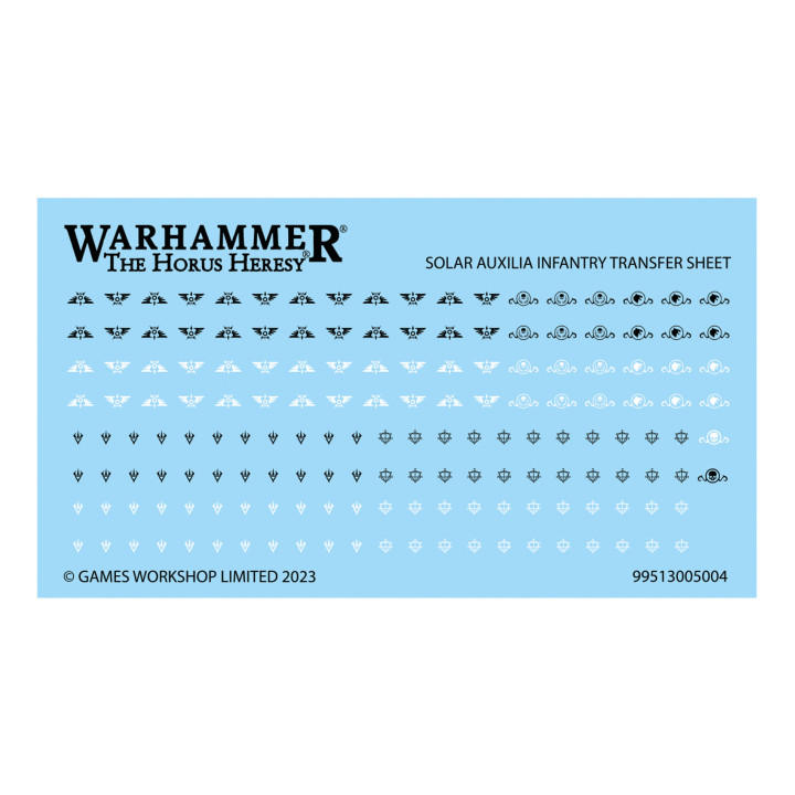 FIGURINES - Section de Fusiliers des Solar Auxilia