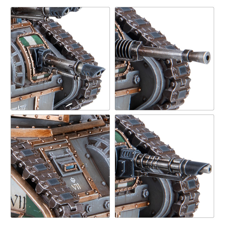 FIGURINES - Char de Frappe/de Commandement Leman Russ des Solar Auxilia
