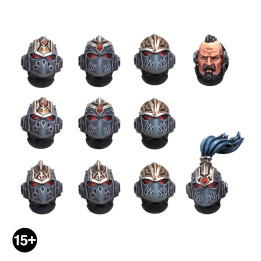 Typ-VI-Köpfe der Space Wolves - AUFRÜSTSÄTZE FÜR INFANTERIE