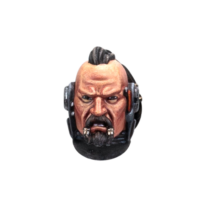 ENSEMBLES D'AMÉLIORATION DE L'INFANTERIE - Têtes de Space Wolves MKVI