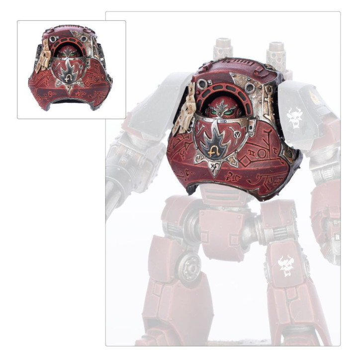 Word Bearers Contemptor Dreadnought Upgrade Set - LEGIONES ASTRATES TRAITOR