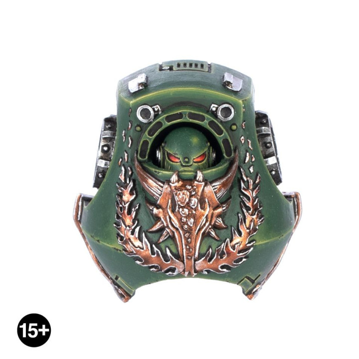 LEGIONES ASTRATES LOYALIST - Salamanders Contemptor Dreadnought Upgrade Set