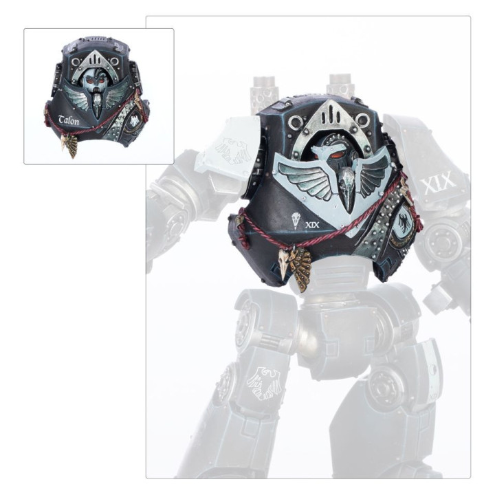 LEGIONES ASTRATES LOYALIST - Raven Guard Contemptor Dreadnought Upgrade Set