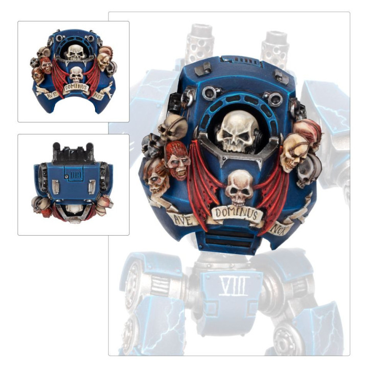 Night Lords Contemptor Dreadnought Upgrade Set - LEGIONES ASTRATES TRAITOR