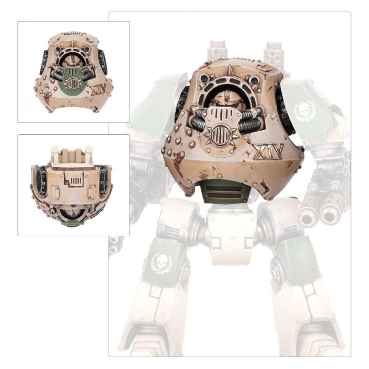 Death Guard Contemptor Dreadnought Upgrade Set - LEGIONES ASTRATES TRAITOR