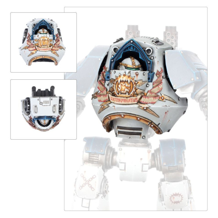 World Eaters Contemptor Dreadnought Upgrade Set - LEGIONES ASTRATES TRAITOR