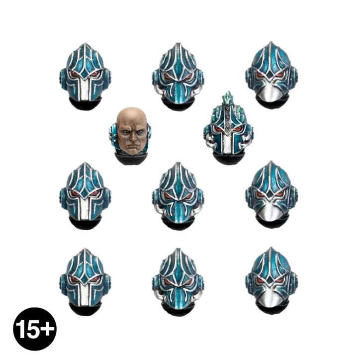 ENSEMBLES D'AMÉLIORATION DE L'INFANTERIE - Alpha Legion MKVI Heads