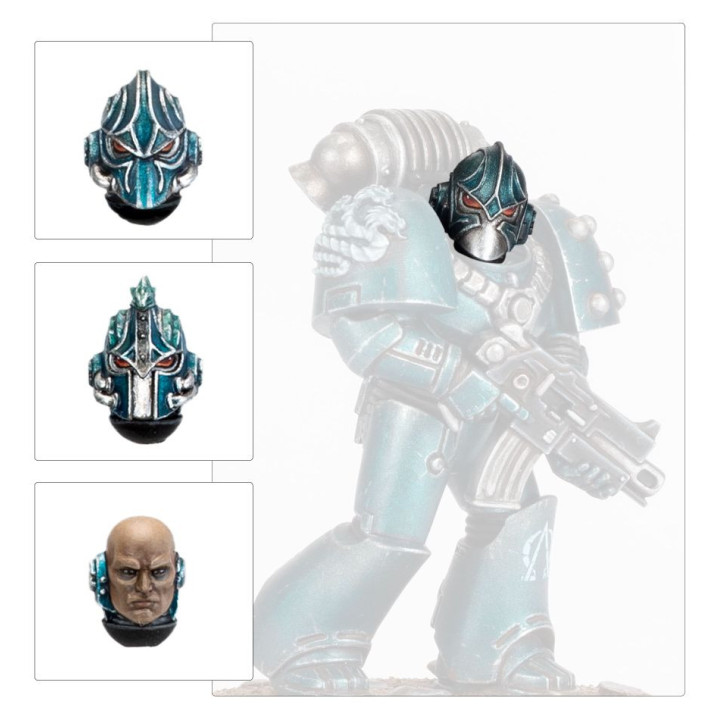 ENSEMBLES D'AMÉLIORATION DE L'INFANTERIE - Alpha Legion MKVI Heads
