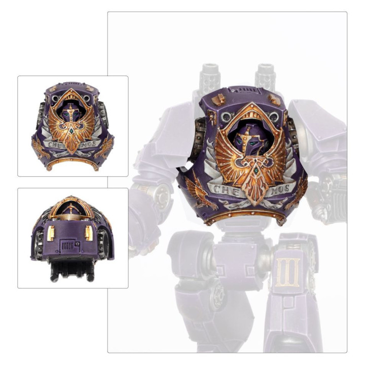 Emperor's Children Contemptor Dreadnought Upgrade Set - LEGIONES ASTRATES TRAITOR