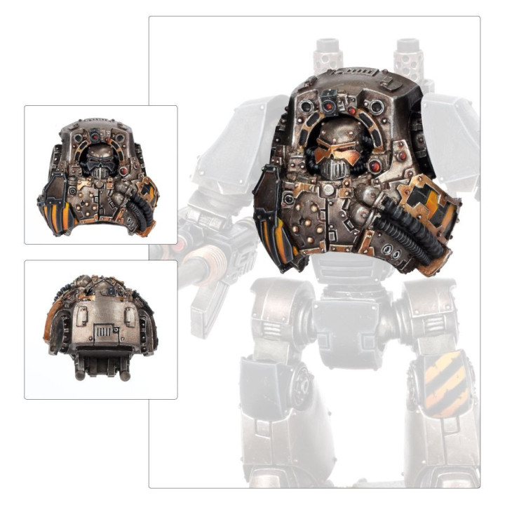 Iron Warriors Contemptor Dreadnought Upgrade Set - LEGIONES ASTRATES TRAITOR
