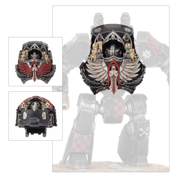 LEGIONES ASTRATES LOYALIST - Dark Angels Contemptor Dreadnought Upgrade Set