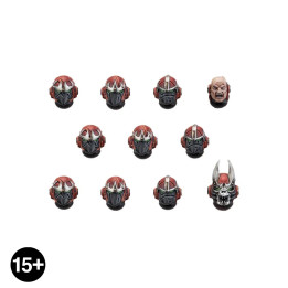ENSEMBLES D'AMÉLIORATION DE L'INFANTERIE - Word Bearers MkVI Heads