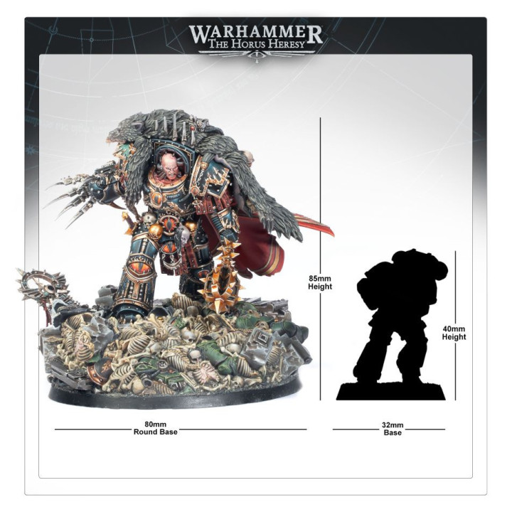Aufgestiegener Horus - LEGIONES ASTRATES TRAITOR