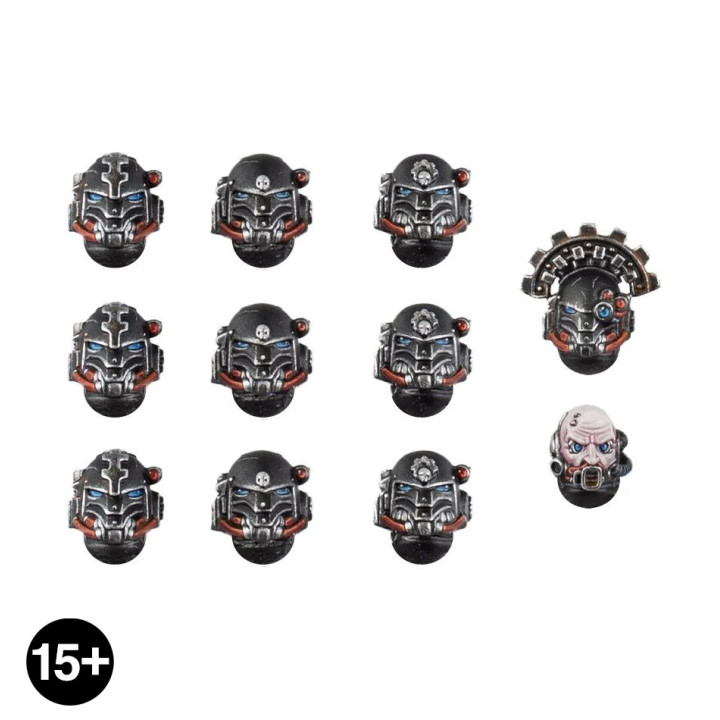 ENSEMBLES D'AMÉLIORATION DE L'INFANTERIE - Iron Hands MKVI Heads