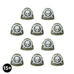 ENSEMBLES D'AMÉLIORATION DE L'INFANTERIE - Death Guard MKVI Shoulder Pads