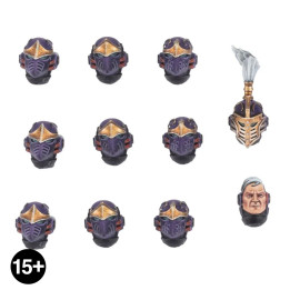 ENSEMBLES D'AMÉLIORATION DE L'INFANTERIE - Emperor's Children MKVI Heads
