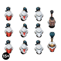 ENSEMBLES D'AMÉLIORATION DE L'INFANTERIE - White Scars MKVI Heads