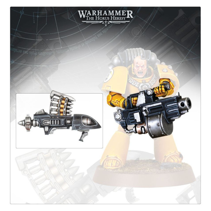 Heavy Weapons Upgrade Set - Missile Launchers and Heavy Bolters - FIGURE