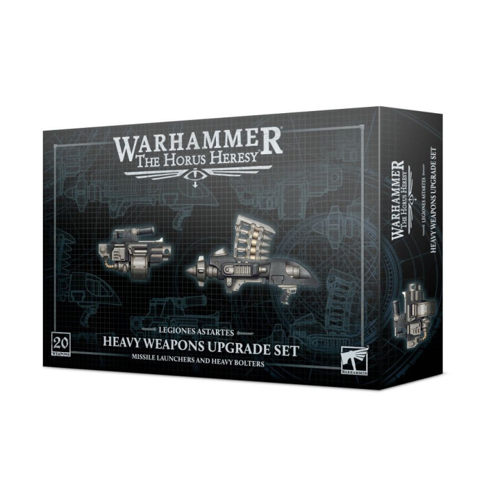 FIGURINES - Set d'Améliorations d'Armes Lourdes - Lance-missiles et Bolters Lourds