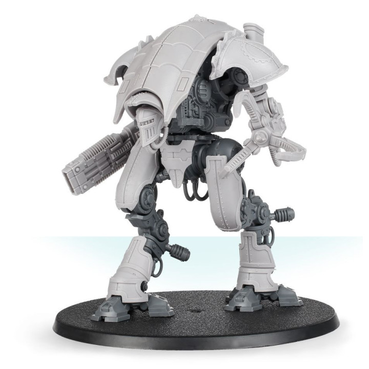 ARMÉES DE L'IMPERIUM - Mechanicum Knight Moirax with Volkite Veuglaire and Gyges Siege Claw