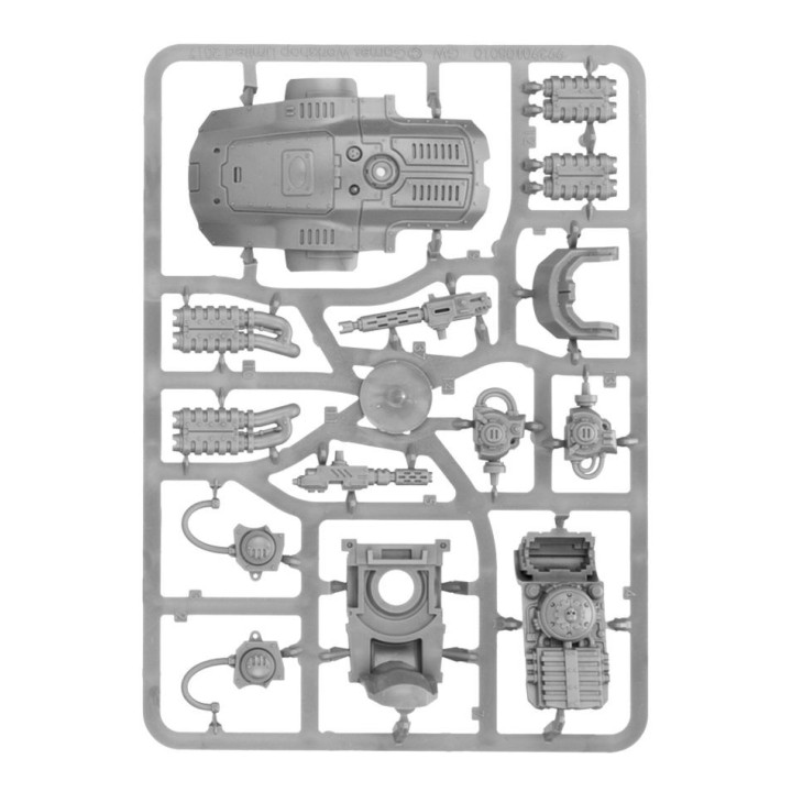 ARMÉES DE L'IMPERIUM - Mechanicum Knight Moirax with Volkite Veuglaire and Gyges Siege Claw