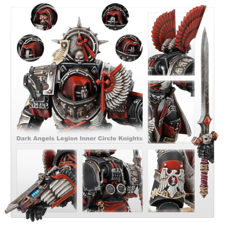 LEGIONES ASTRATES LOYALIST - Dark Angels Inner Circle Knights Cenobium