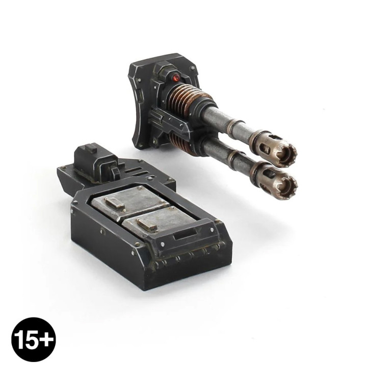 ARMES - Space Marine Legion Sabre Strike Tank: Anvilus Snub Autocannon