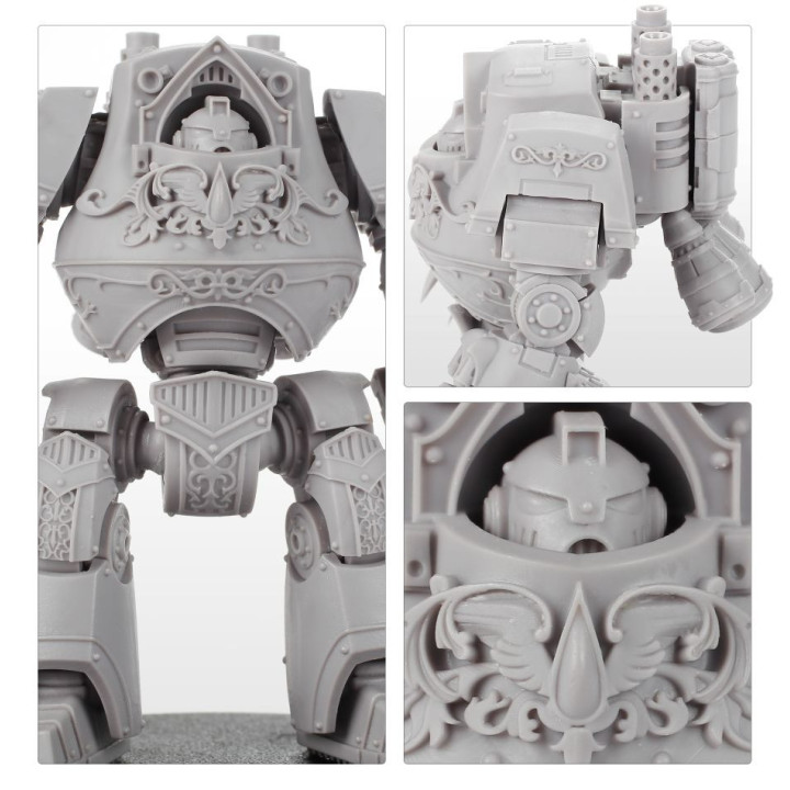 LEGIONES ASTRATES LOYALIST - Blood Angels Legion Contemptor-Incaendius Class Dreadnought