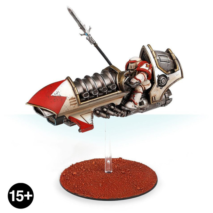 LEGIONES ASTRATES LOYALIST - White Scars - Golden Keshig Rider