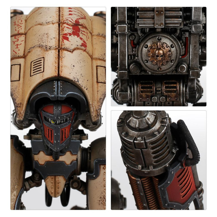 MECHANICUM - Mechanicum Knight Moirax with Lightning Locks