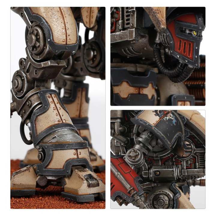 MECHANICUM - Mechanicum Knight Moirax with Lightning Locks