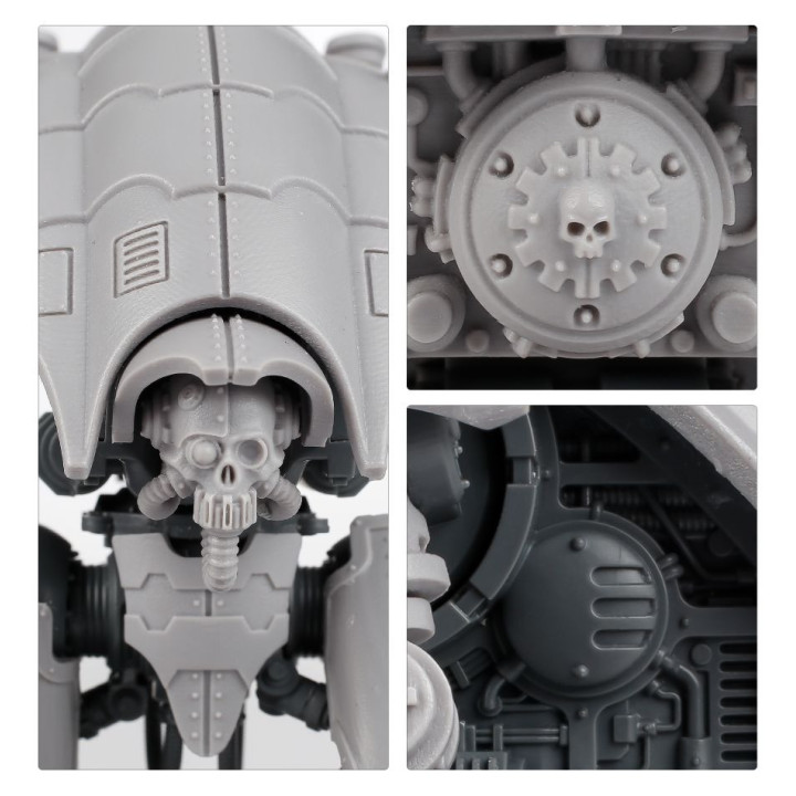 MECHANICUM - Mechanicum Knight Moirax with Lightning Locks