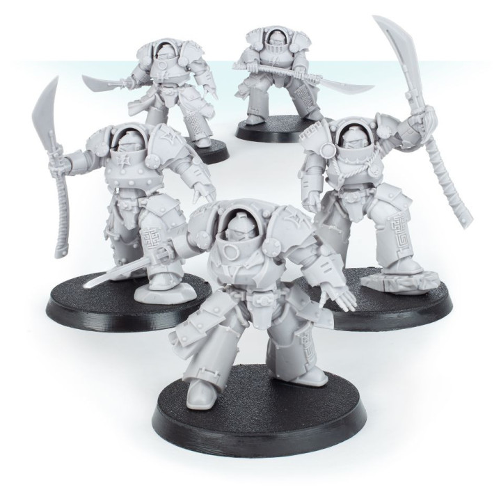 LEGIONES ASTRATES LOYALIST - White Scars - Ebon Keshig Terminators