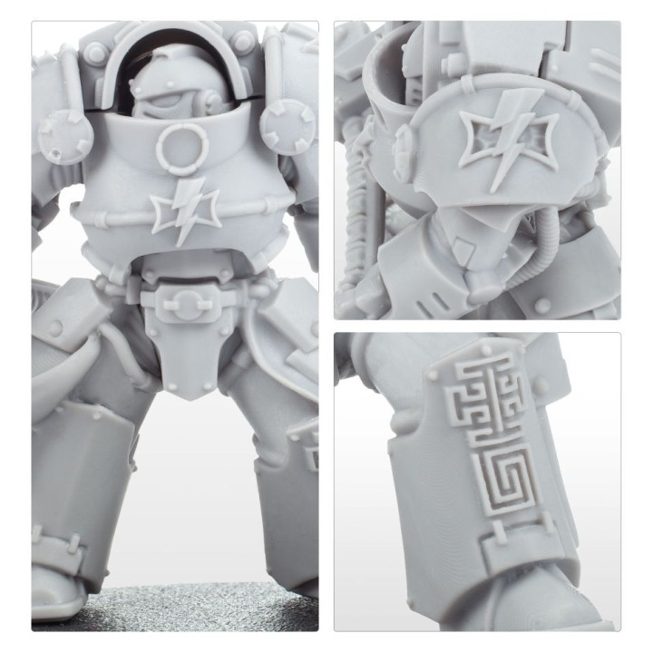 LEGIONES ASTRATES LOYALIST - White Scars - Ebon Keshig Terminators